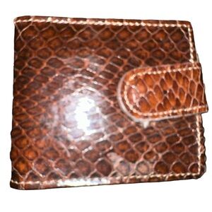 By Bosca Compact Mirror vintage croc